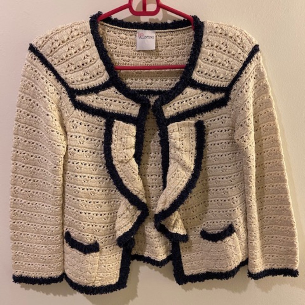 RED Valentino Cardigan Sweater
